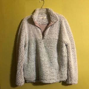 Thread + Supply Blush Wubby Fleece pullover L